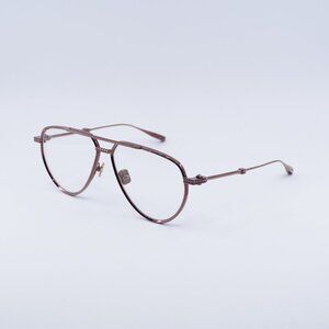 Valentino V-STUD-II VLX-133C Eyeglasses Gold Rose 59mm Aviator Frame